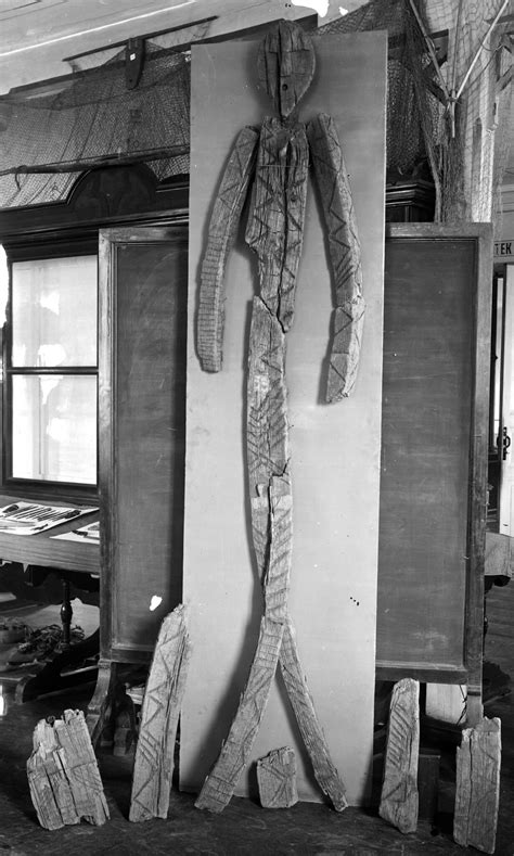 wooden sculpture is prehistory.